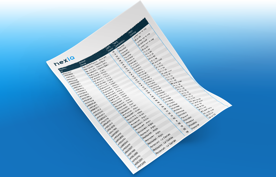 Export Rapports