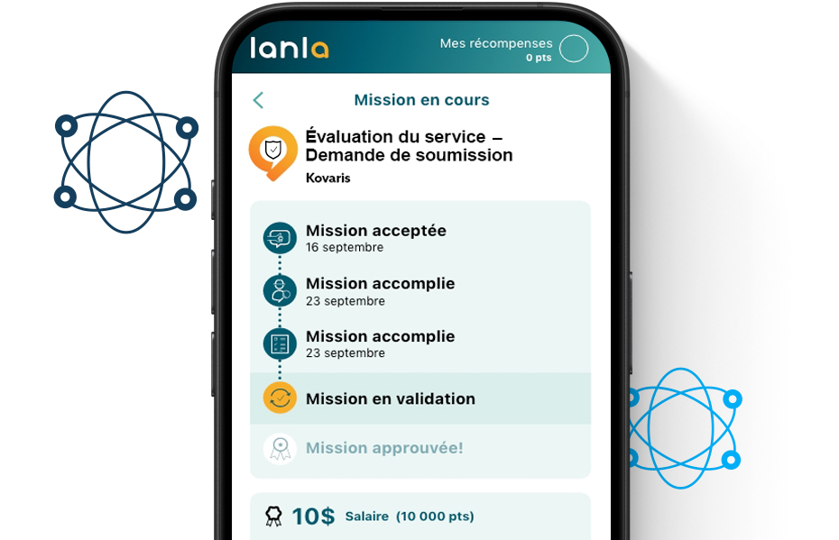 Évaluation du service - Demande de soumission